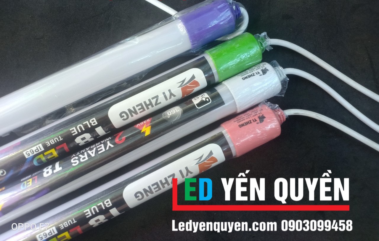Đèn tuýt trang trí full màu